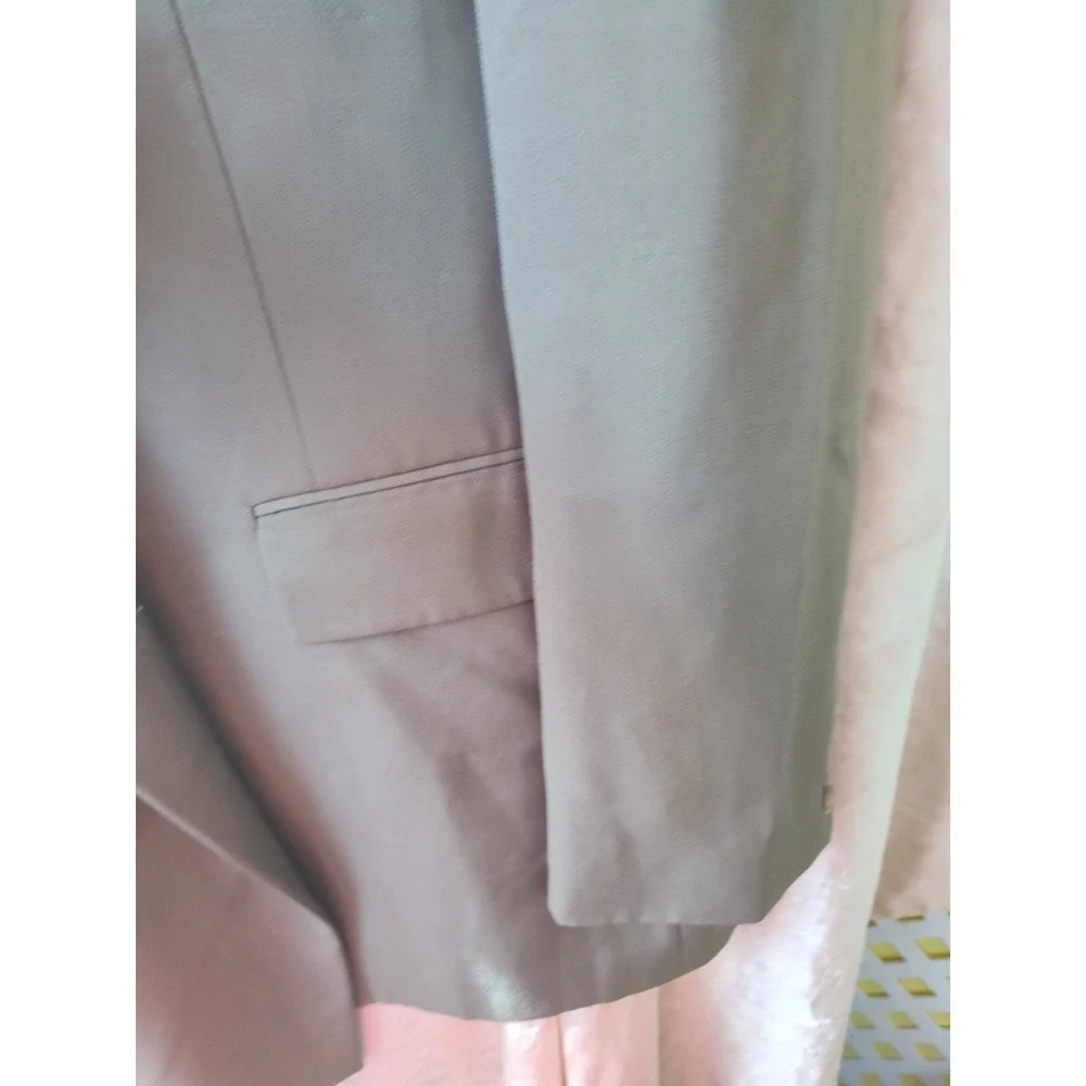 Robert Arnold Suit Jacket Olive Green - Picture 2 of 13